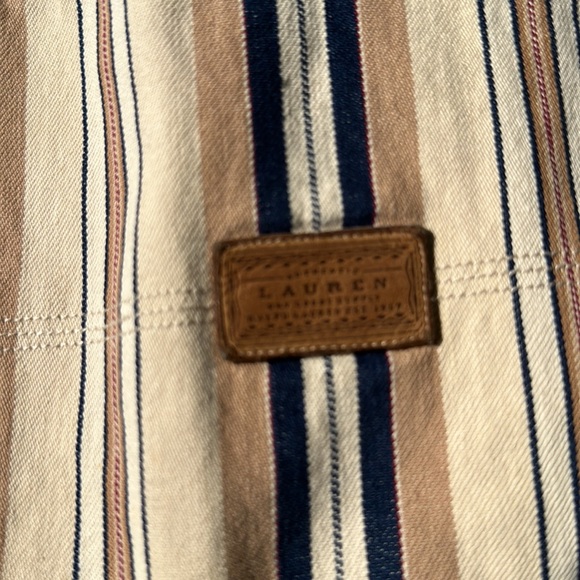 Ralph Lauren Striped denim like jacket - Picture 4 of 4